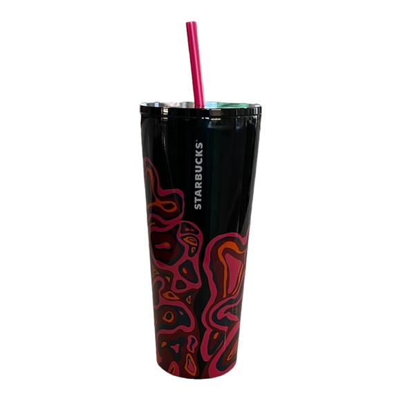 Starbucks 2023 Fall Halloween Granite Swirl Stainless - Picture 1 of 3